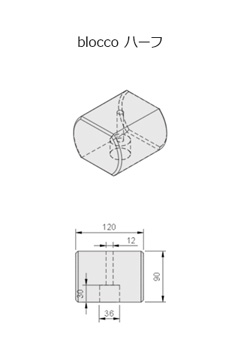 bloccoハーフ